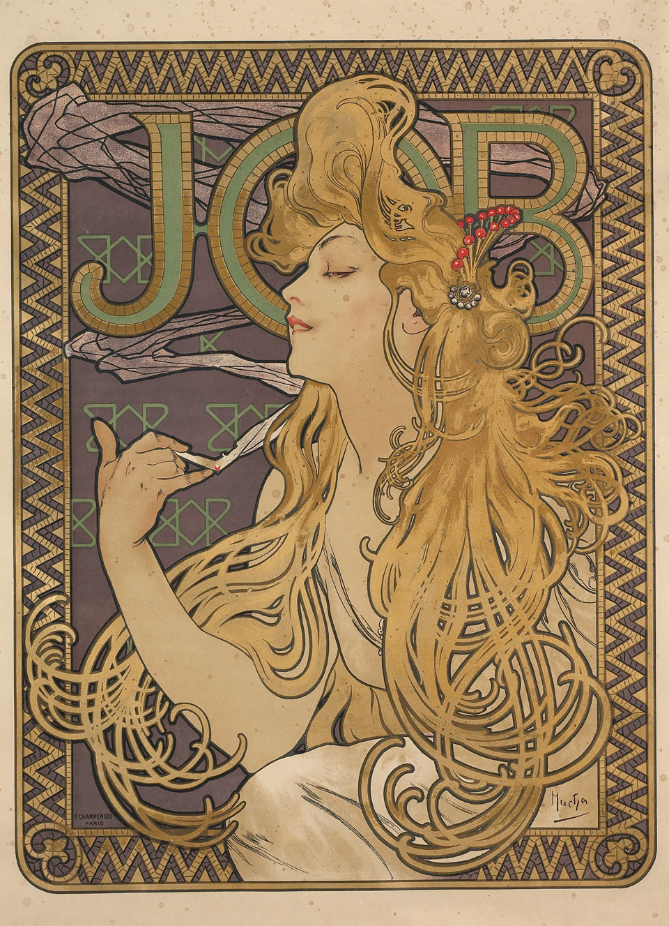 Alfons Mucha: Job, 1897