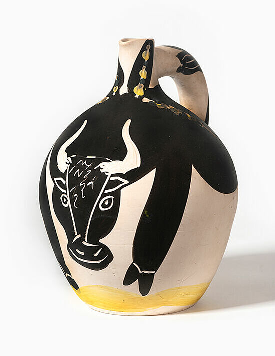 Pablo Picasso: Taureau (Bull), 1955, photo: David Bonet © Succession Picasso/VG Bild-Kunst, Bonn 2023 