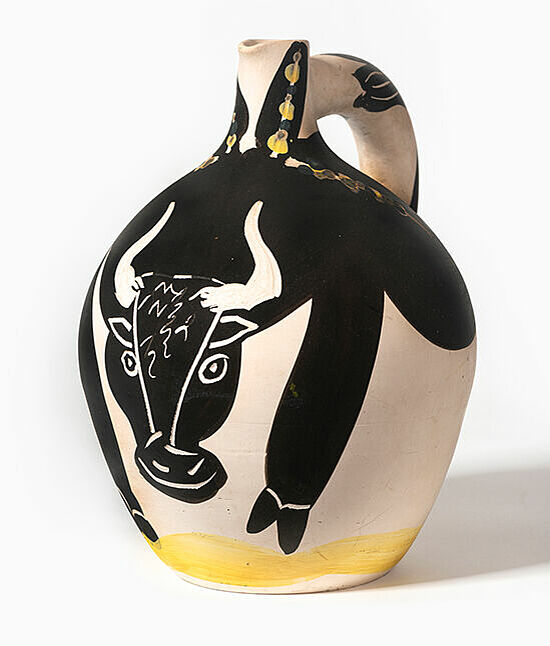 Pablo Picasso: Taureau (Stier), 1955, Foto: David Bonet © Succession Picasso/VG Bild-Kunst, Bonn 2023 