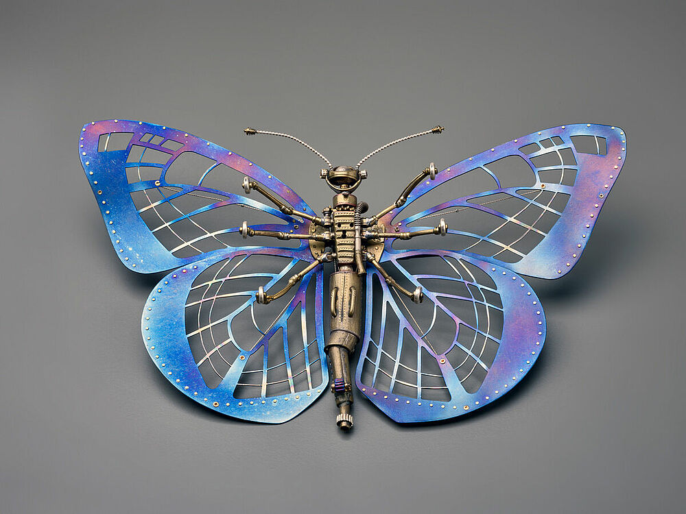 Arno Friedrich: Butterfly, 2004, permanent loan, Kulturstiftung Sachsen-Anhalt, Kunstmuseum Moritzburg Halle (Saale), photo: Punctum/Bertram Kober © Arno Friedrich