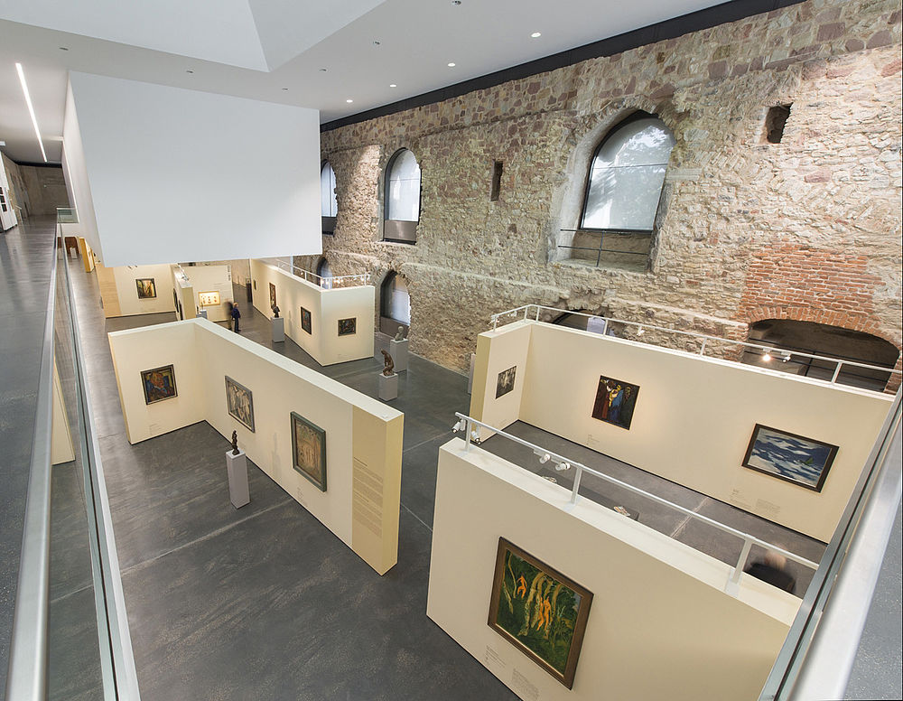Kunstmuseum Moritzburg, Ausstellungsansicht: Wege der Moderne. Kunst in Deutschland 1900–1945