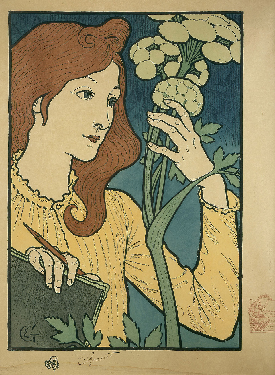 Eugène Grasset: Salon des Cent – avant la lettre, 1894