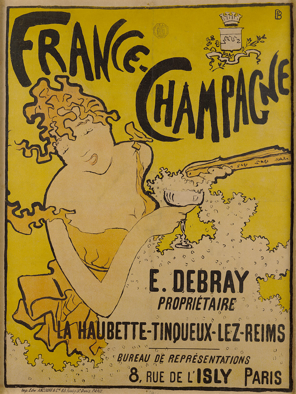 Pierre Bonnard: France-Champagne, 1891