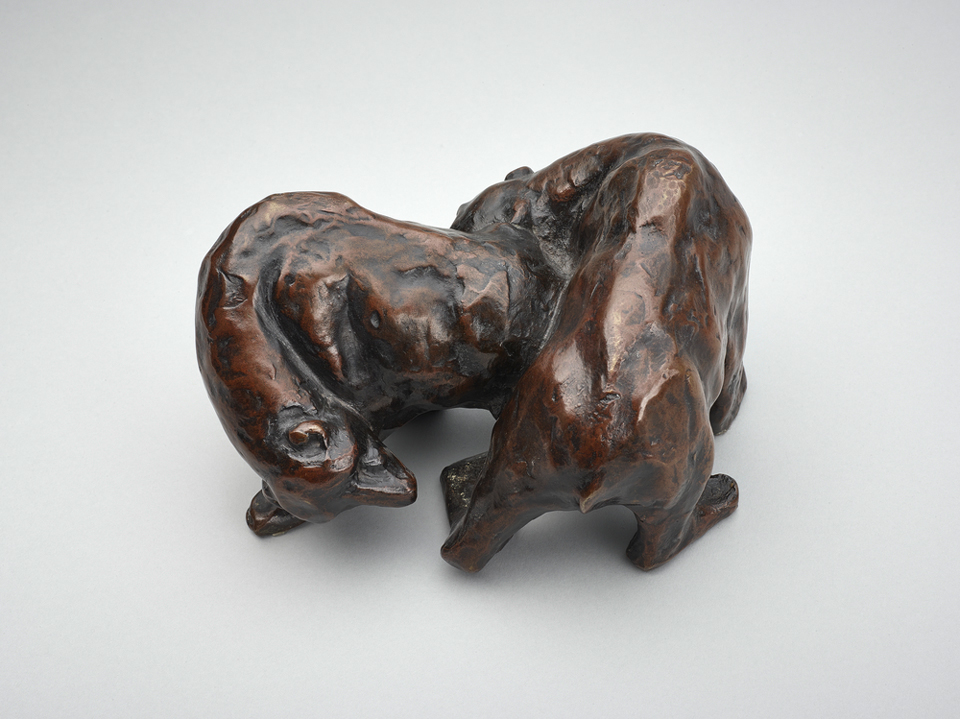 Franz Marc: Zwei Bären, 1911