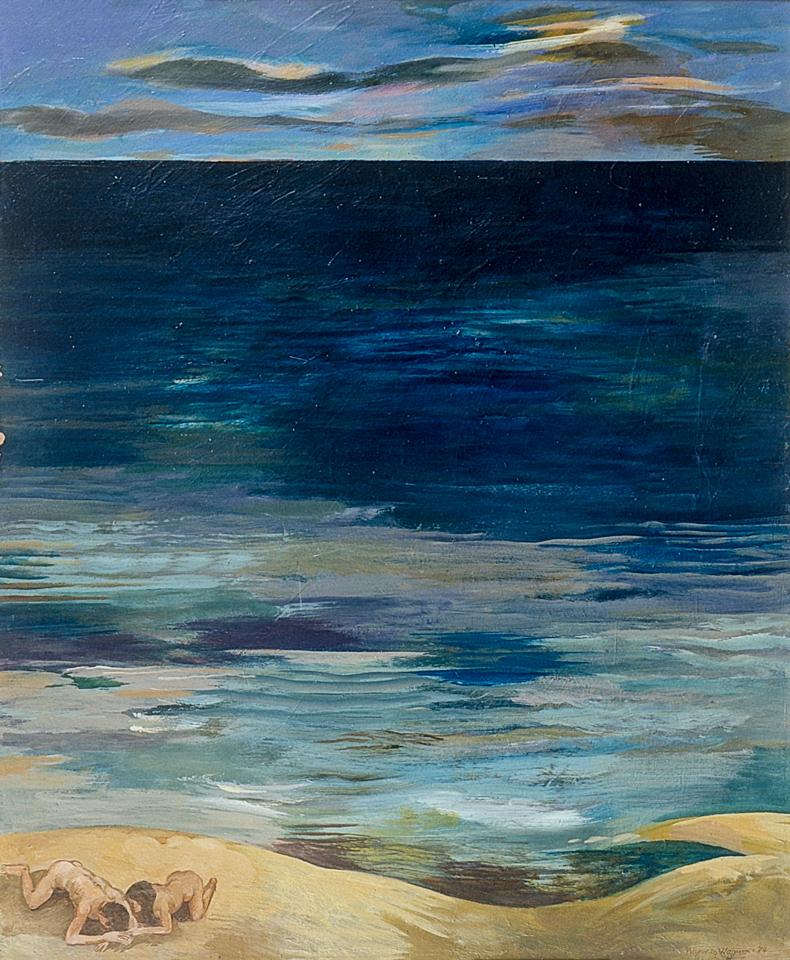 Hannes H. Wagner: Liebespaar II (Am Meer), Foto: Bernd Kuhnert, Berlin © VG Bild-Kunst, Bonn 2023