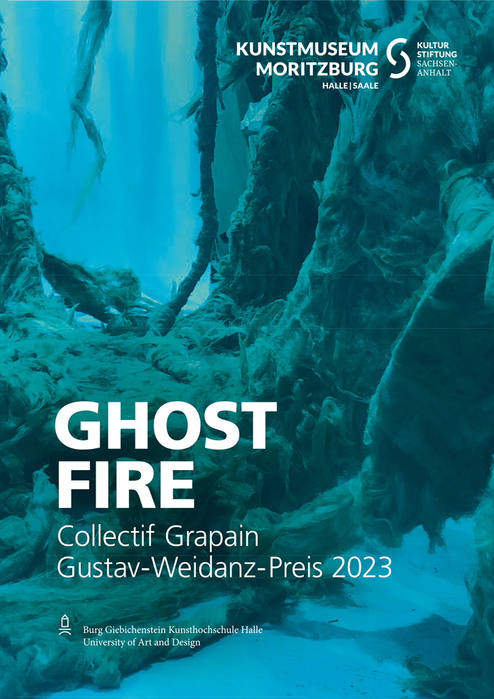 Collectif Grapain: Ghost Fire (Ausschnitt), 2024, Holz, Steinwolle, Plexiglas, Metallfolie, Stahl, Lack, 267 x 267 x 195 cm, Foto: Archiv Collectif Grapain © Collectif Grapain | Gestaltung und Fotobearbeitung: Juliane Sieber Collectif Grapain: Ghost Fire (Ausschnitt), 2024, Holz, Steinwolle, Plexiglas, Metallfolie, Stahl, Lack, 267 x 267 x 195 cm, Foto: Archiv Collectif Grapain © Collectif Grapain | Gestaltung und Fotobearbeitung: Juliane Sieber